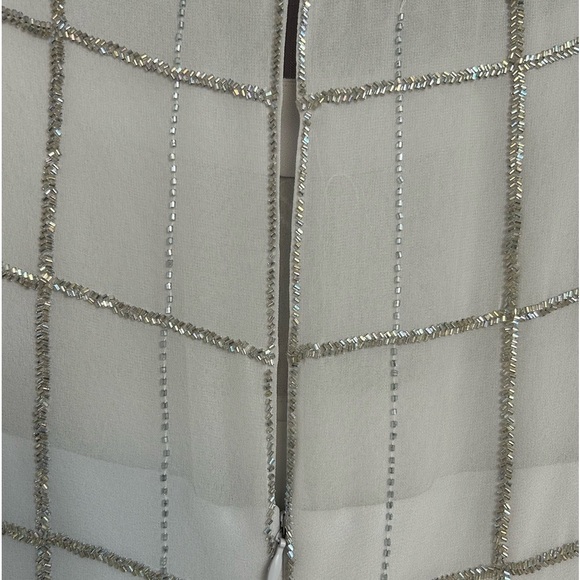 Daymor Couture Elegant Silver Beaded Embellished Special Occasion Dress … - Picture 9 of 13